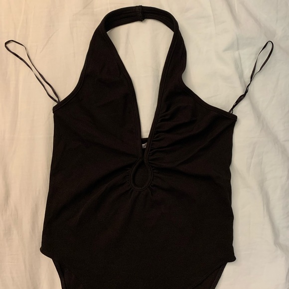 Ruched Slit Bodysuit from ZARA - Picture 2 of 5